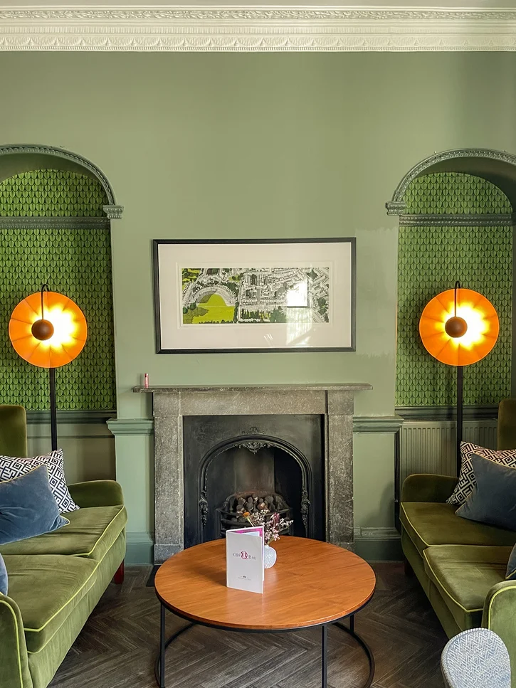 The restaurant area at the luxury Bath Queensberry hotel