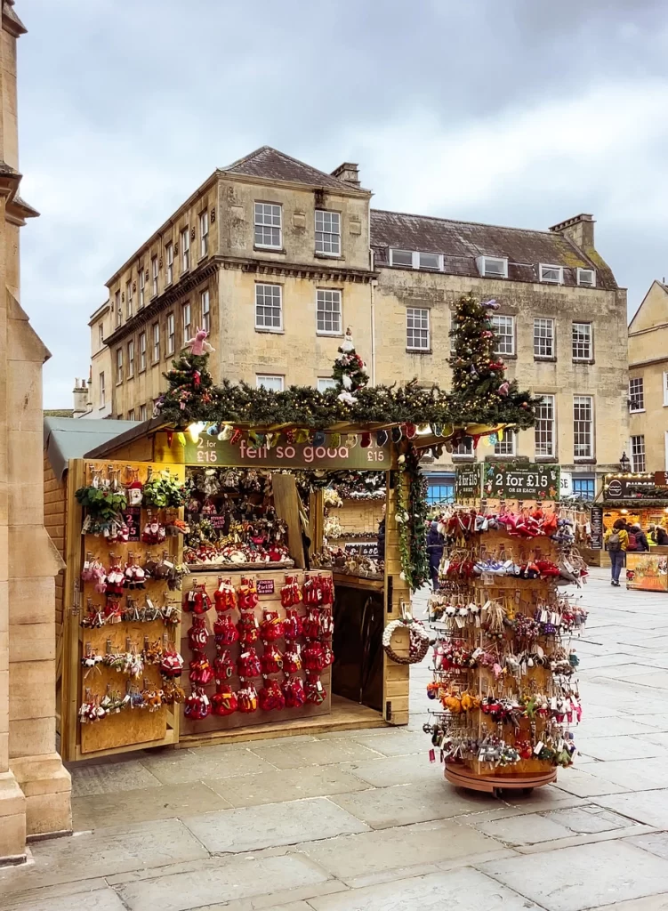 Stallholders at Bath Christmas Market 2024