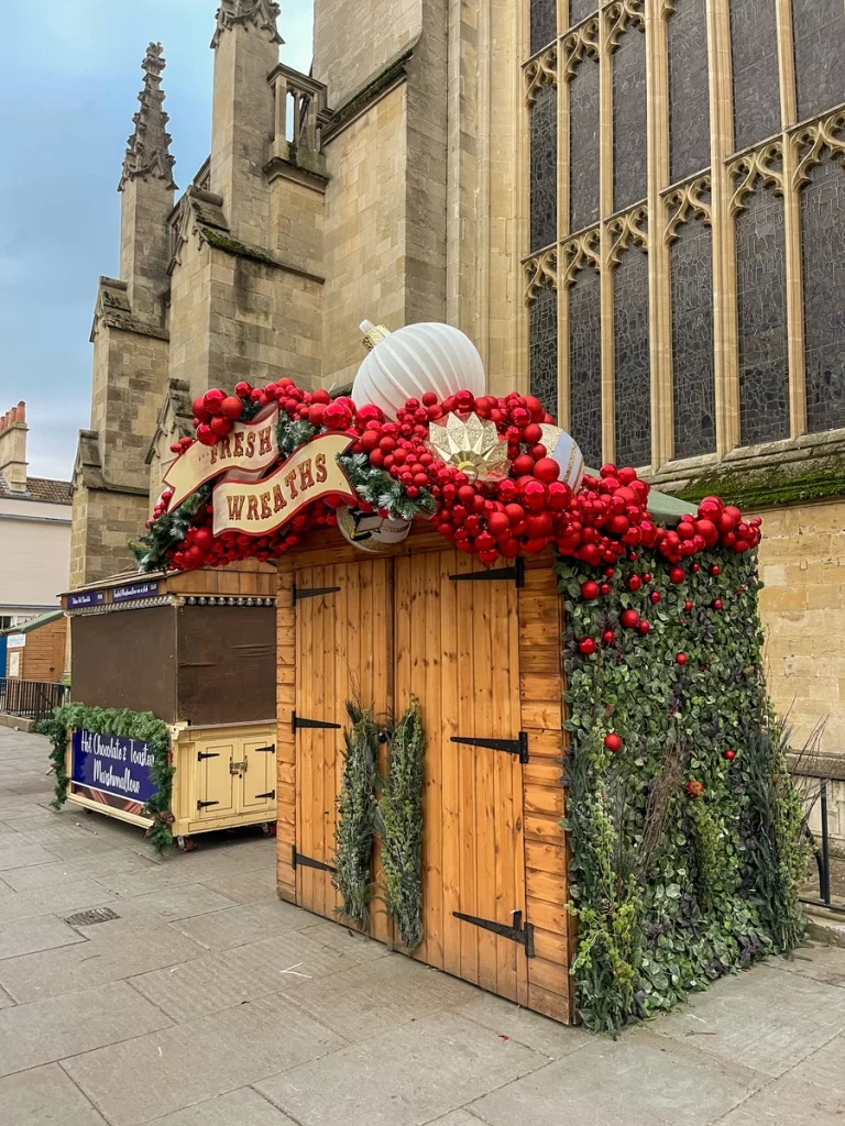 Bath Carnival stall at Bath Christmas Market